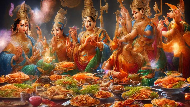Dietary Diversities Non-Vegetarian Hindu Gods