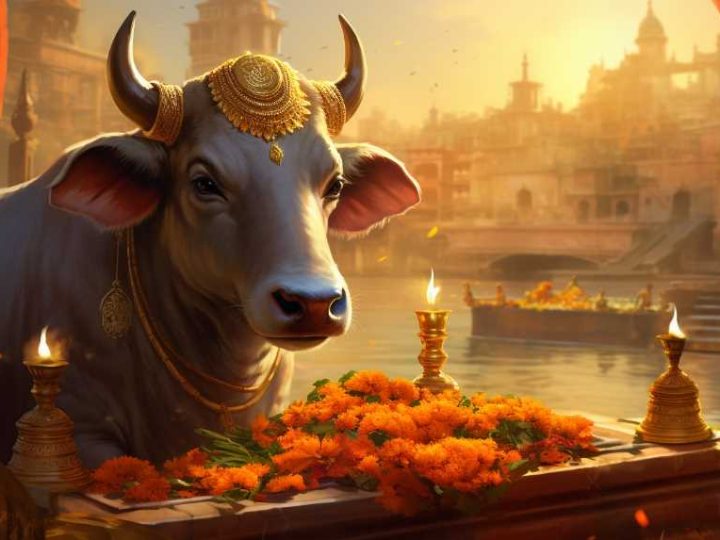 The Holy Bovine Cows in Hindu Deity Worship