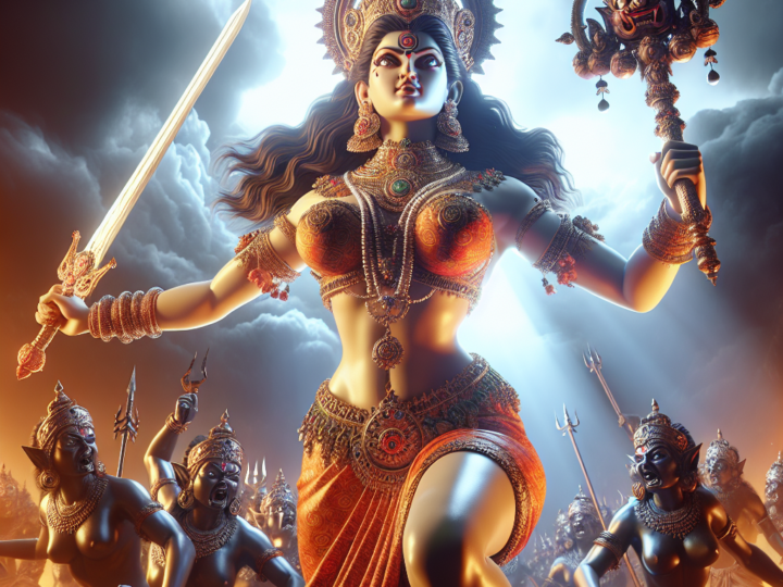 Chamunda: The Fierce Slayer of Demons in Hindu Mythology