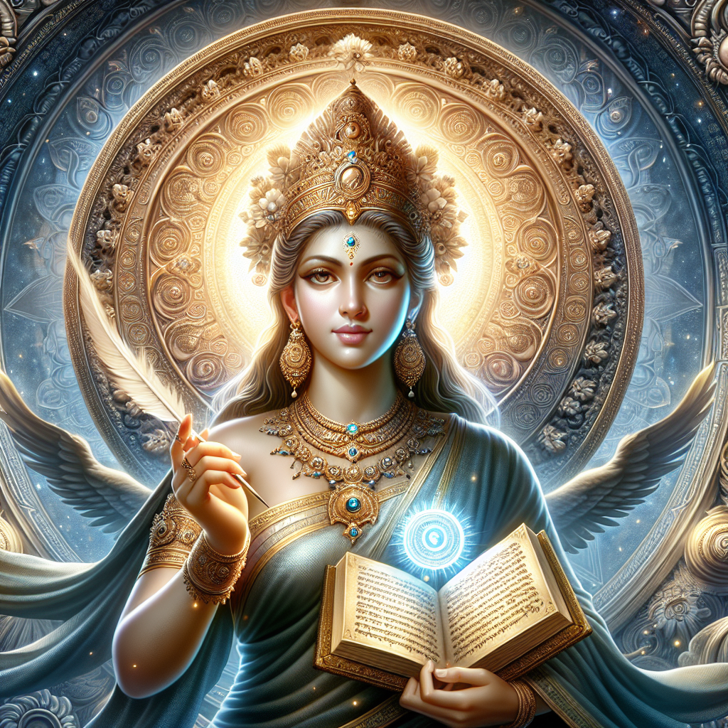 Bharati: The Goddess of Speech and Learning